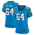 Justin McCray Carolina Panthers Nike Women s Alternate Game Jersey   Blue