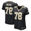 Women s Nike Erik Mccoy Black New Orleans Saints Game Jersey