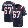 Men s Nike Hayden Howerton Navy New England Patriots Home Game Player Jersey