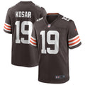 Bernie Kosar Cleveland Browns Nike Game Retired Player Jersey   Brown