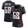 Josh Andrews Atlanta Falcons Nike Women s Game Player Jersey   Black