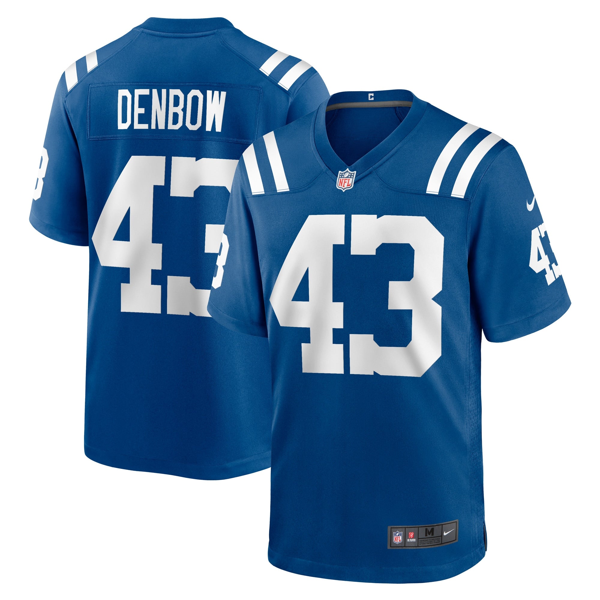 Trevor Denbow Indianapolis Colts Nike Game Player Jersey   Royal