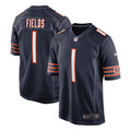 Justin Fields Chicago Bears Nike Game Jersey   Navy