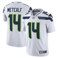 Men s Nike DK Metcalf White Seattle Seahawks Vapor Limited Jersey