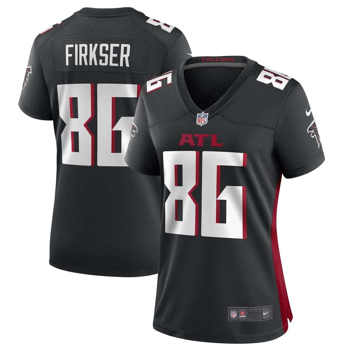 Women s Nike Anthony Firkser Black Atlanta Falcons Game Player Jersey