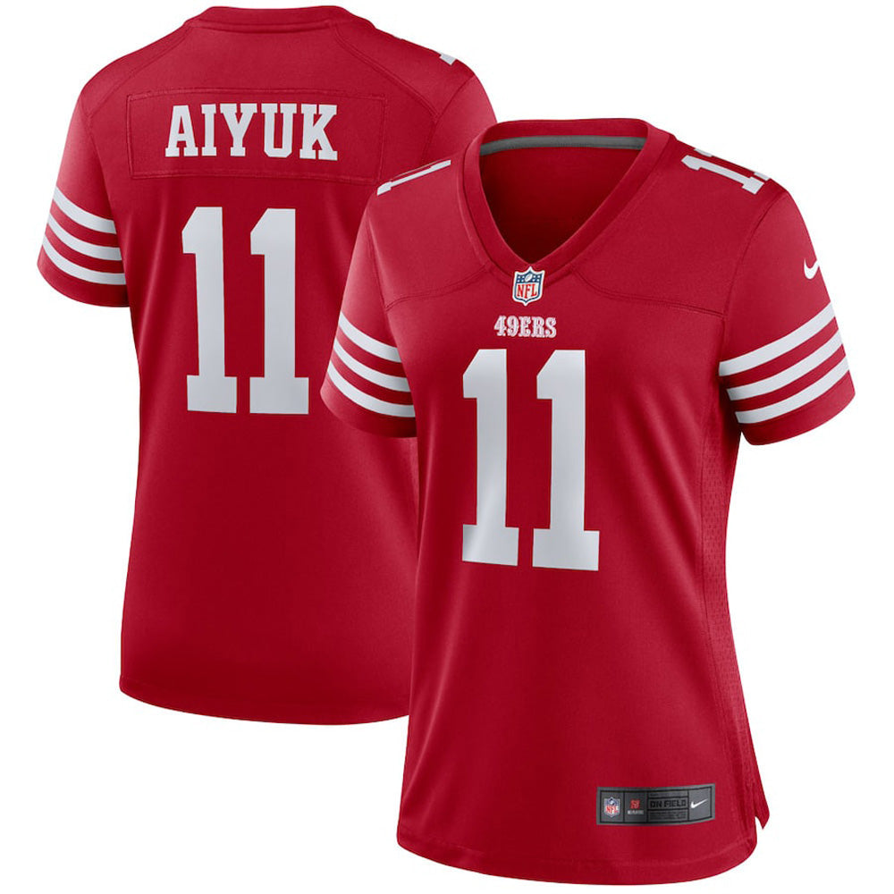 Women s San Francisco 49ers Brandon Aiyuk Game Jersey   Scarlet