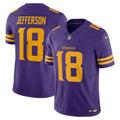 Justin Jefferson Minnesota Vikings Nike Vapor F.U.S.E. Limited Jersey   Purple
