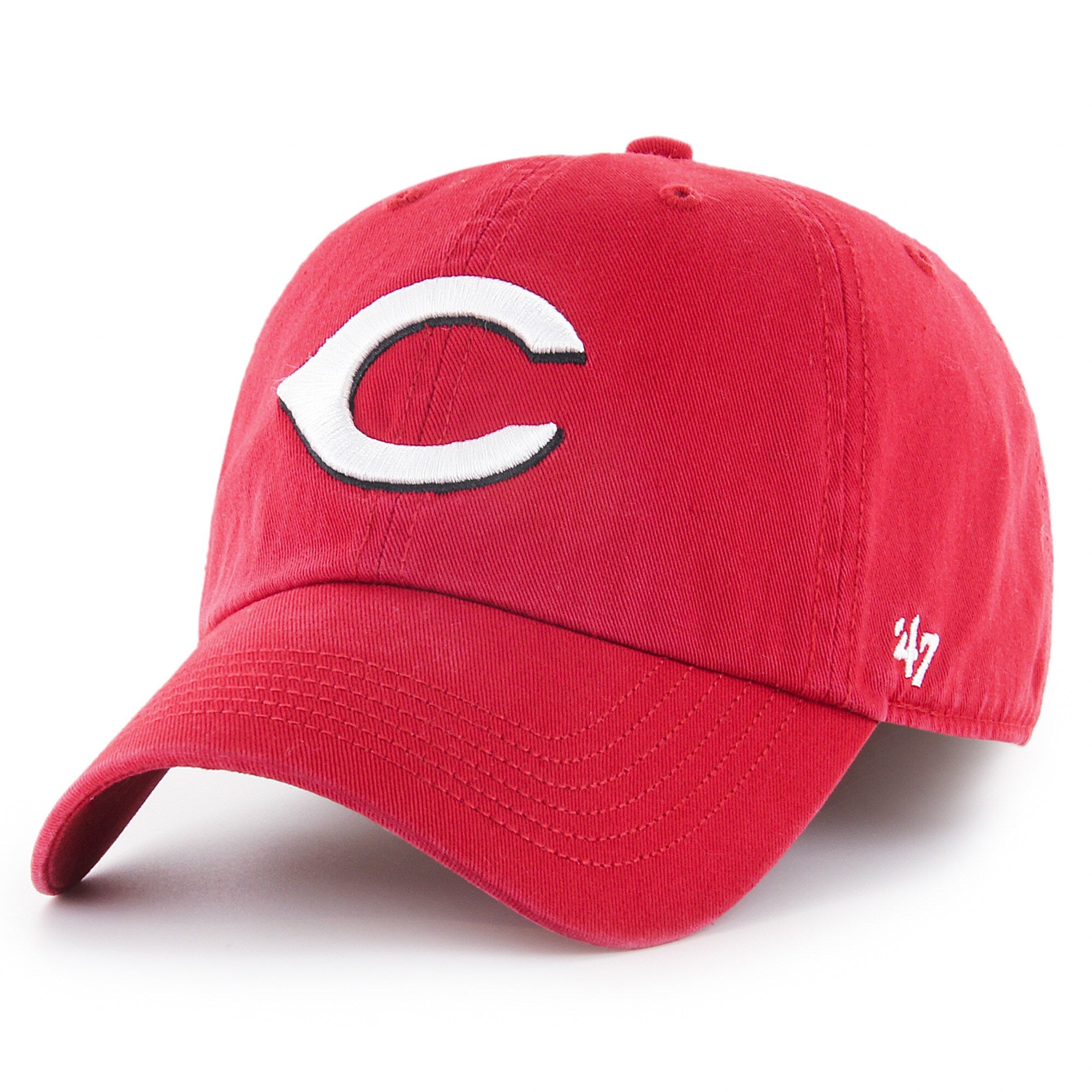 Cincinnati Reds '47 Franchise Logo Fitted Hat - Red