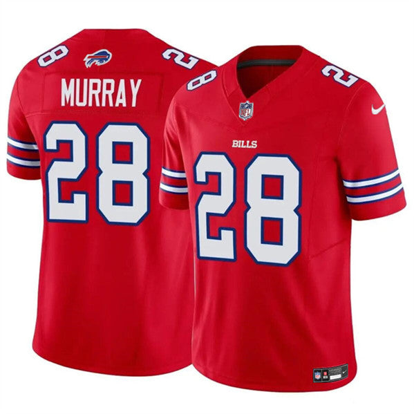 Men s Buffalo Bills Latavius Murray Red 2023 Vapor Untouchable Limited  Stitched Jerseys
