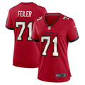 Men s Nike Matt Feiler Red Tampa Bay Buccaneers Game Player Jersey