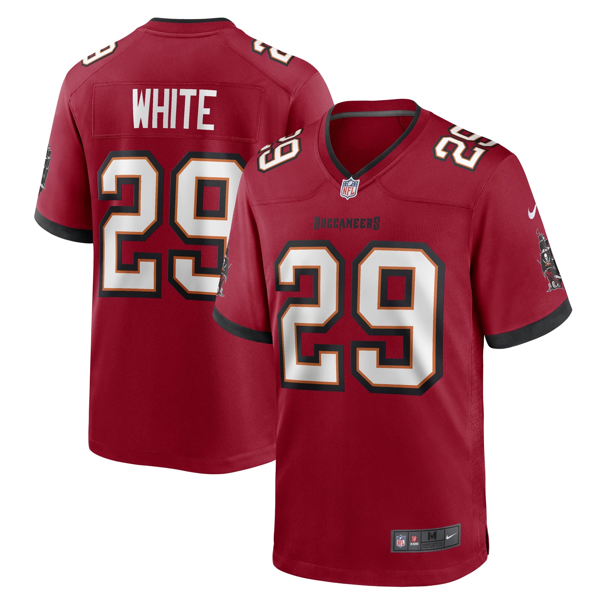 Rachaad White Tampa Bay Buccaneers Nike Game Player Jersey   Red
