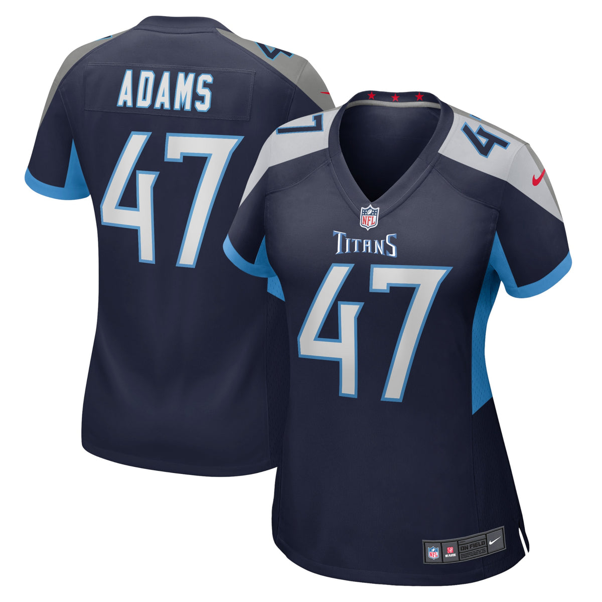 Andrew Adams Tennessee Titans Nike Women s Home Game Player Jersey   Navy