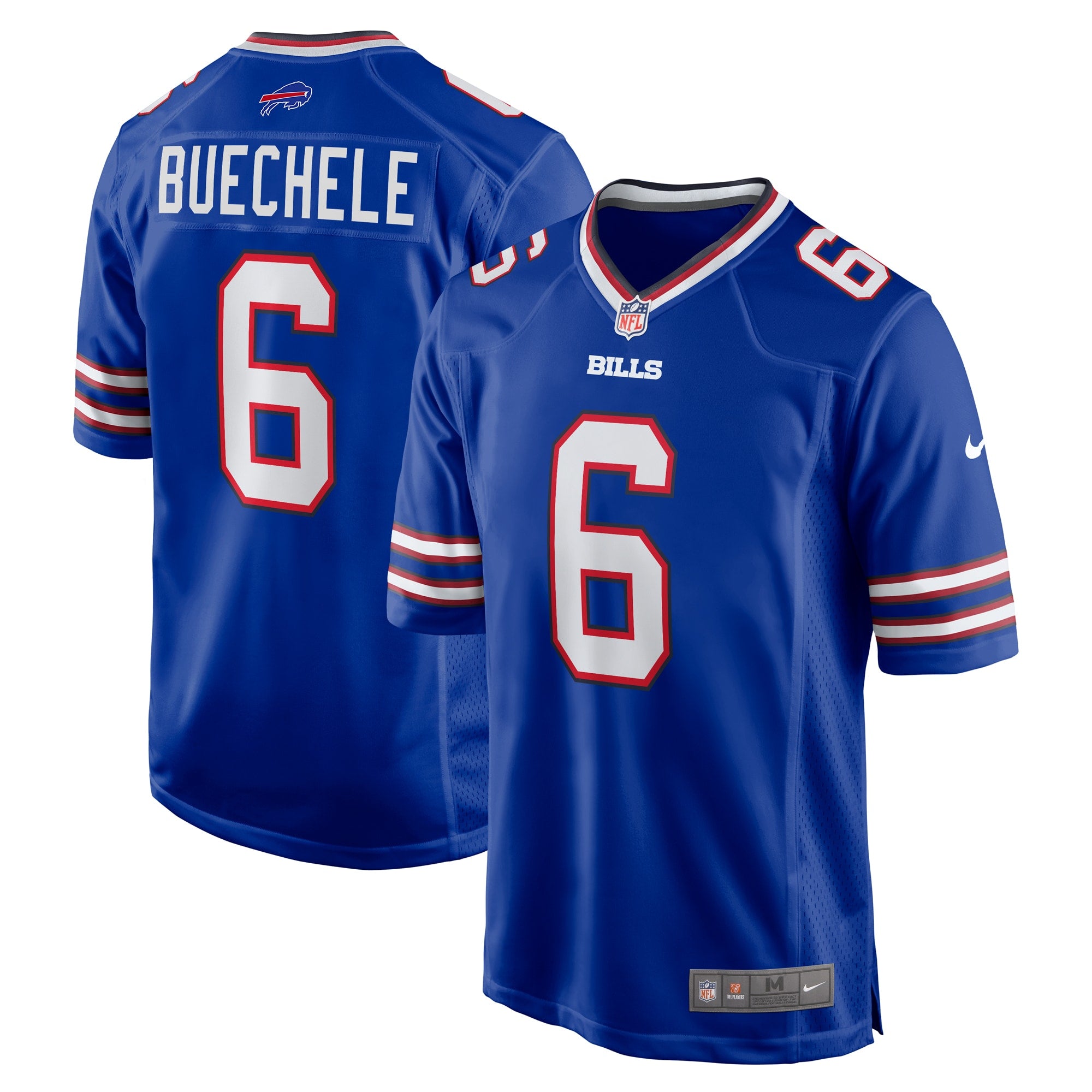 Shane Buechele Buffalo Bills Nike Team Game Jersey    Royal