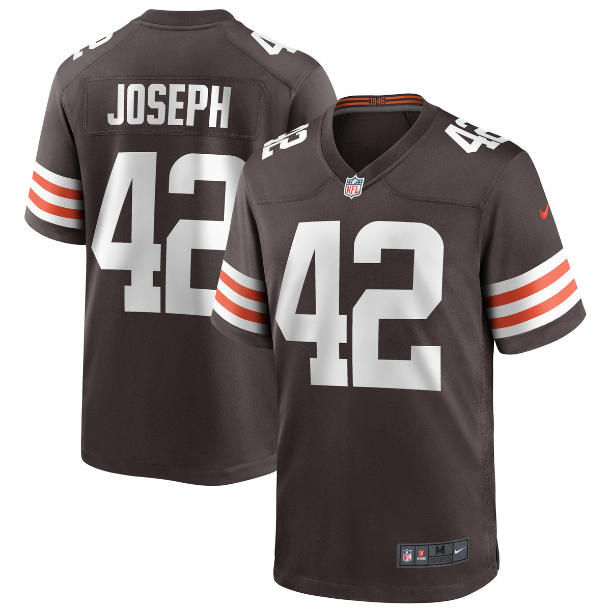 Karl Joseph Cleveland Browns Nike Game Player Jersey   Brown