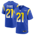 Men s Nike Zach Evans Royal Los Angeles Rams Home Game Jersey