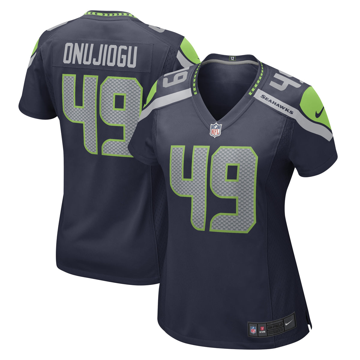 Joshua Onujiogu Seattle Seahawks Nike Women s Game Player Jersey College Navy