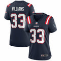 Women s Nike Joejuan Williams Navy New England Patriots Game Jersey