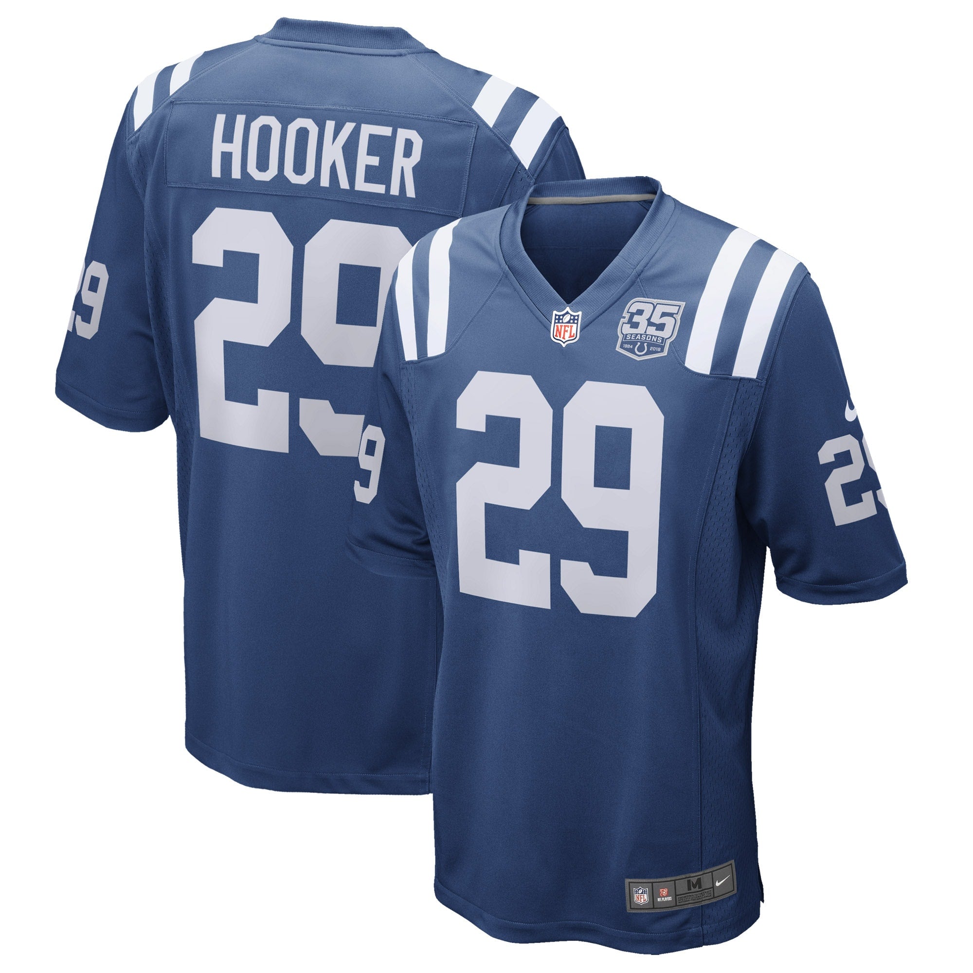 Malik Hooker Indianapolis Colts Nike 35th Season Game Jersey   Royal
