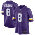 Kirk Cousins Minnesota Vikings Nike Game Jersey   Purple