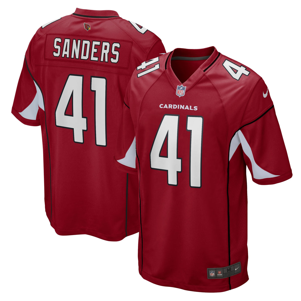 Myjai Sanders Arizona Cardinals Nike Game Player Jersey   Cardinal