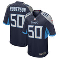 Derick Roberson Tennessee Titans Nike Game Jersey   Navy