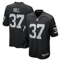 Tyler Hall Las Vegas Raiders Nike Team Game Jersey    Black