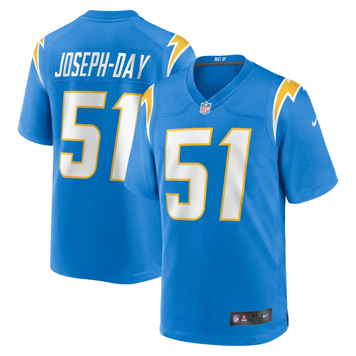 Sebastian Joseph-Day Los Angeles Chargers Nike Game Player Jersey   Powder Blue