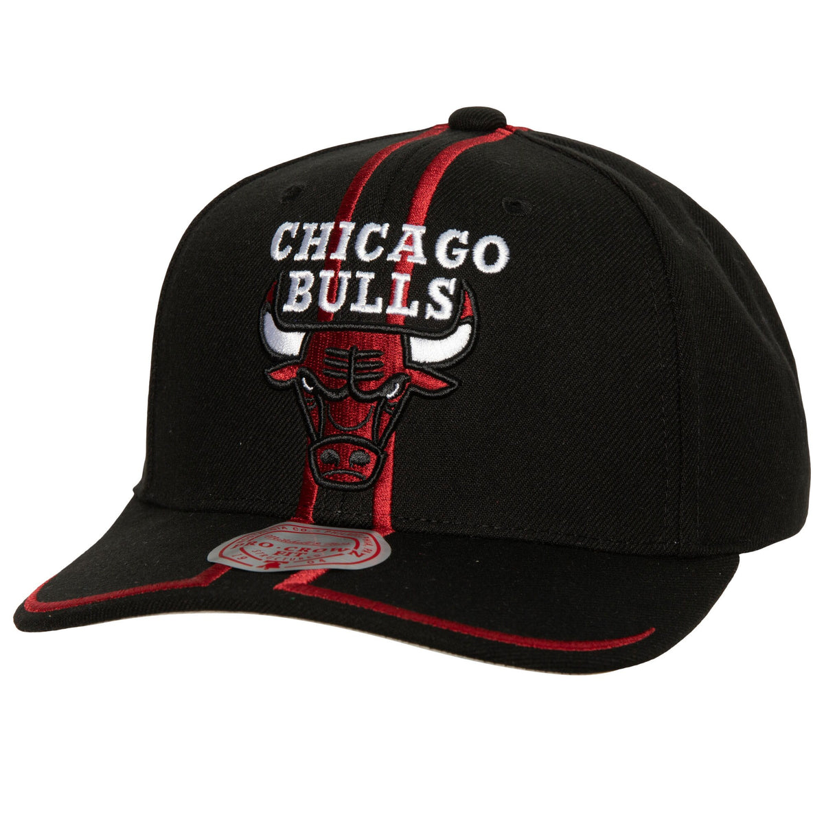 Chicago Bulls Mitchell & Ness Hardwood Classics 1998 NBA Draft Commemorative Adjustable Hat - Black