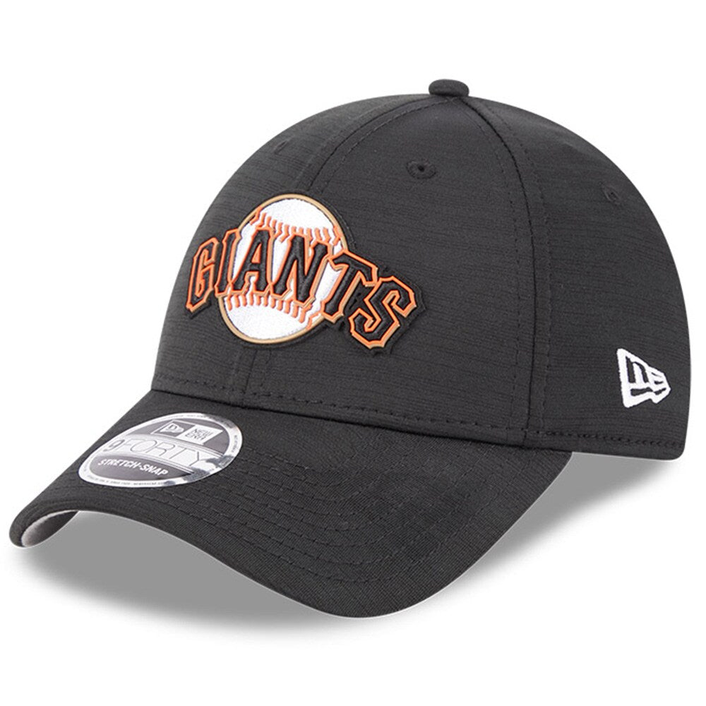 San Francisco Giants New Era 2023 Clubhouse 9FORTY Snapback Hat - Black