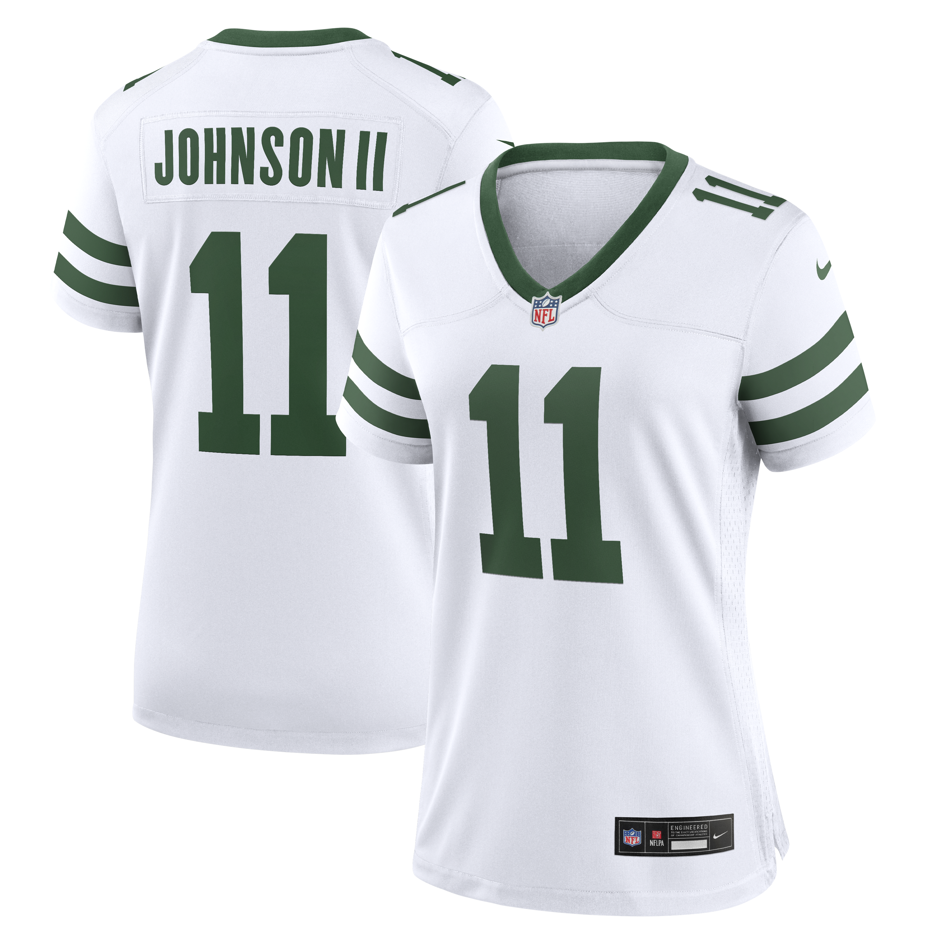 Jermaine Johnson II New York Jets Nike Women s Alternate Game Jersey   Spotlight White
