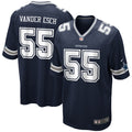 Leighton Vander Esch Dallas Cowboys Nike Game Player Jersey   Navy
