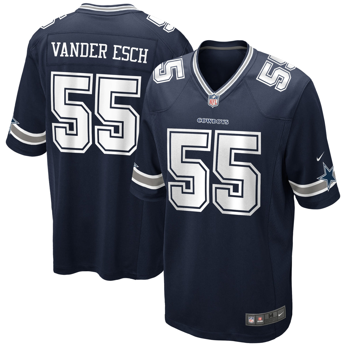 Leighton Vander Esch Dallas Cowboys Nike Game Player Jersey   Navy
