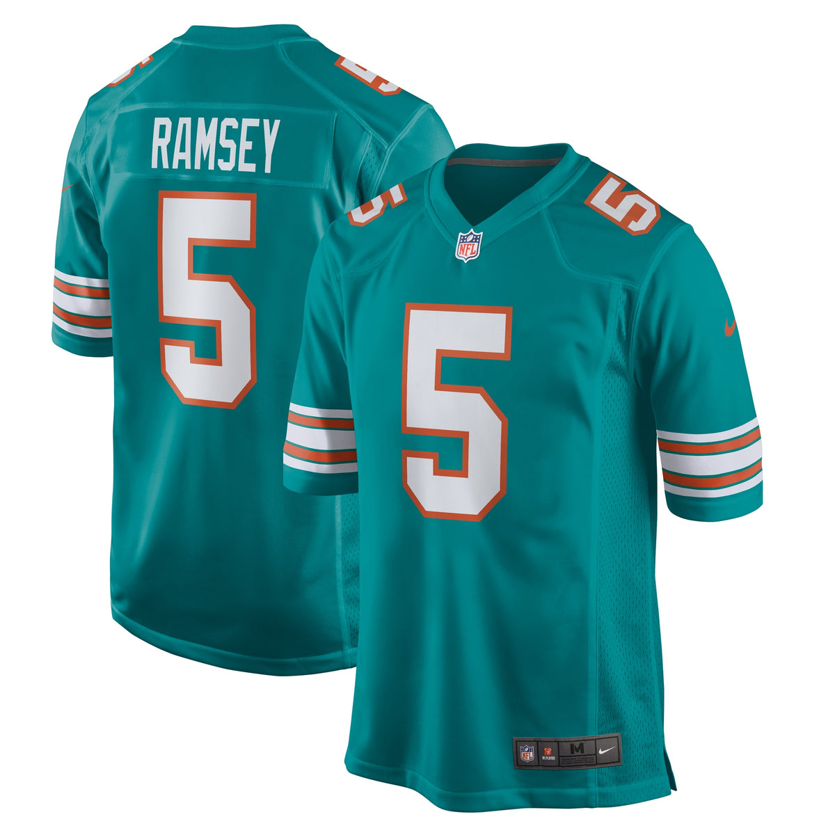 Jalen Ramsey Miami Dolphins Nike Alternate Game Jersey   Aqua