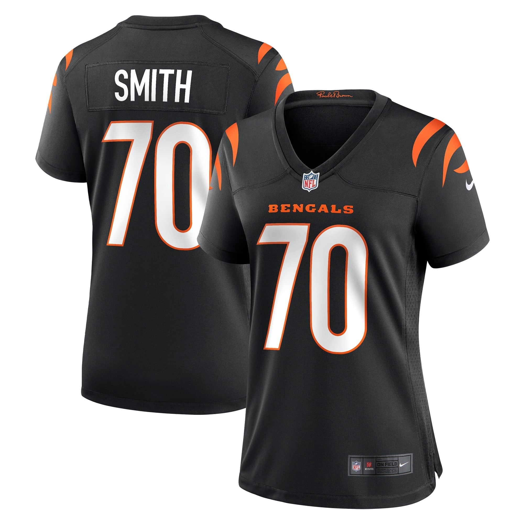Women s Nike D Ante Smith Black Cincinnati Bengals Game Jersey