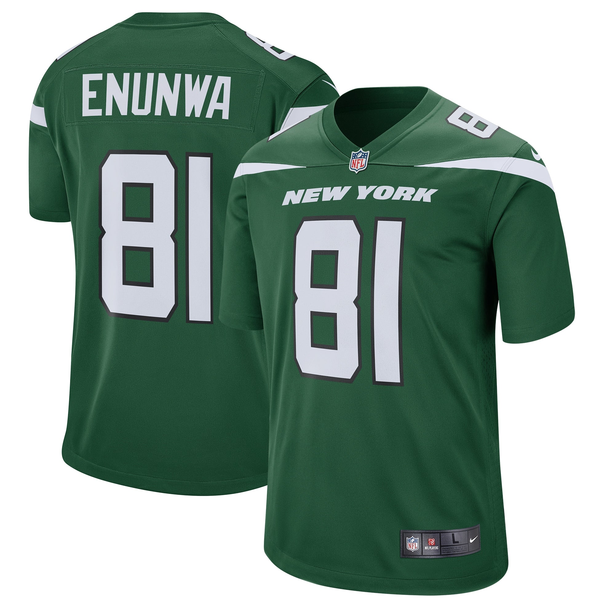 Quincy Enunwa New York Jets Nike Game Player Jersey   Gotham Green
