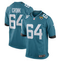 Coy Cronk Jacksonville Jaguars Nike Game Player Jersey   Teal