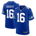 Tyler Lockett Seattle Seahawks Nike Throwback Player Game Jersey Royal