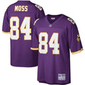 Randy Moss Minnesota Vikings Mitchell   Ness Legacy Replica Jersey   Purple