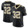 Men s Nike Tyrann Mathieu Black New Orleans Saints Vapor F.U.S.E. Limited Jersey