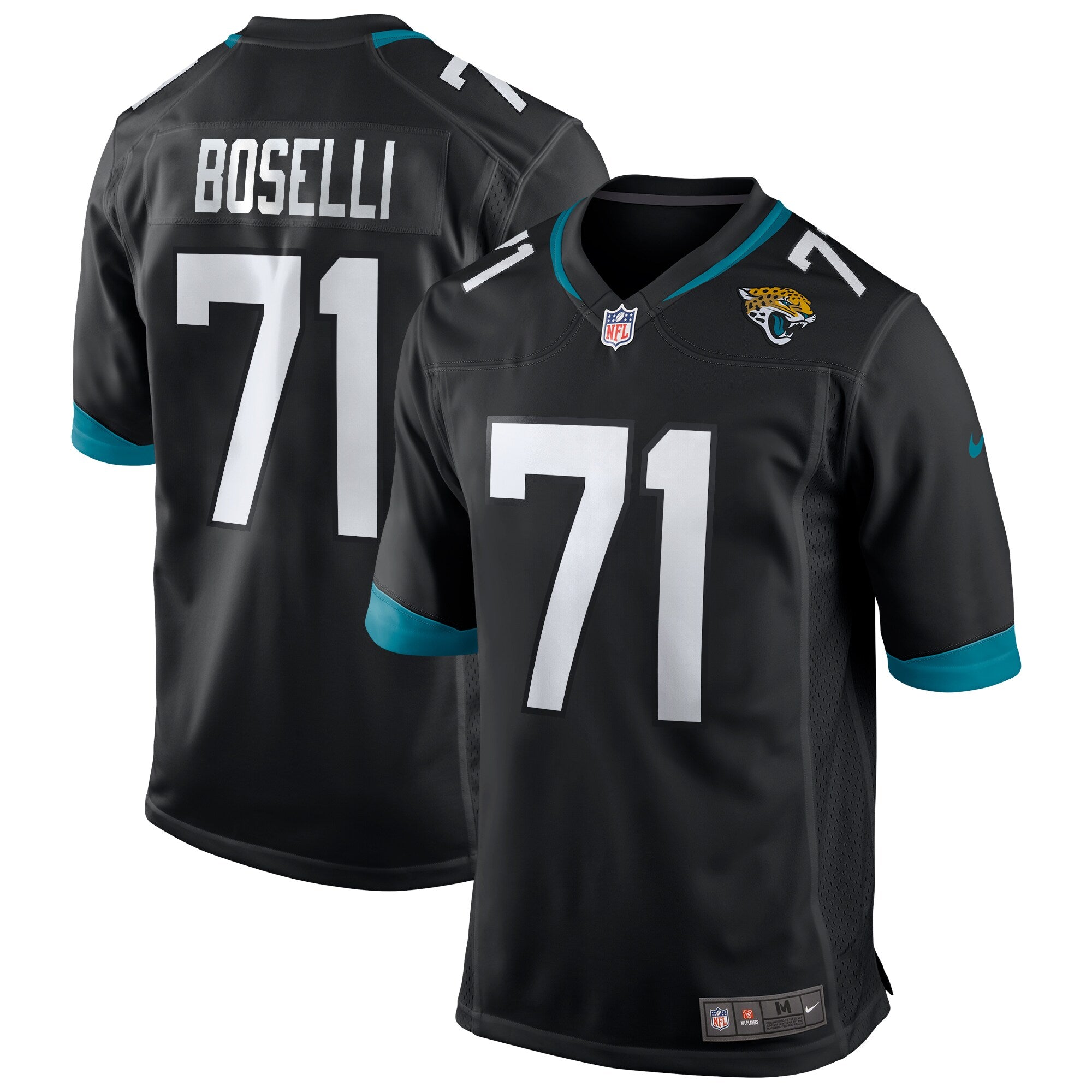 Tony Boselli Jacksonville Jaguars Nike Game Retired Player Jersey   Black
