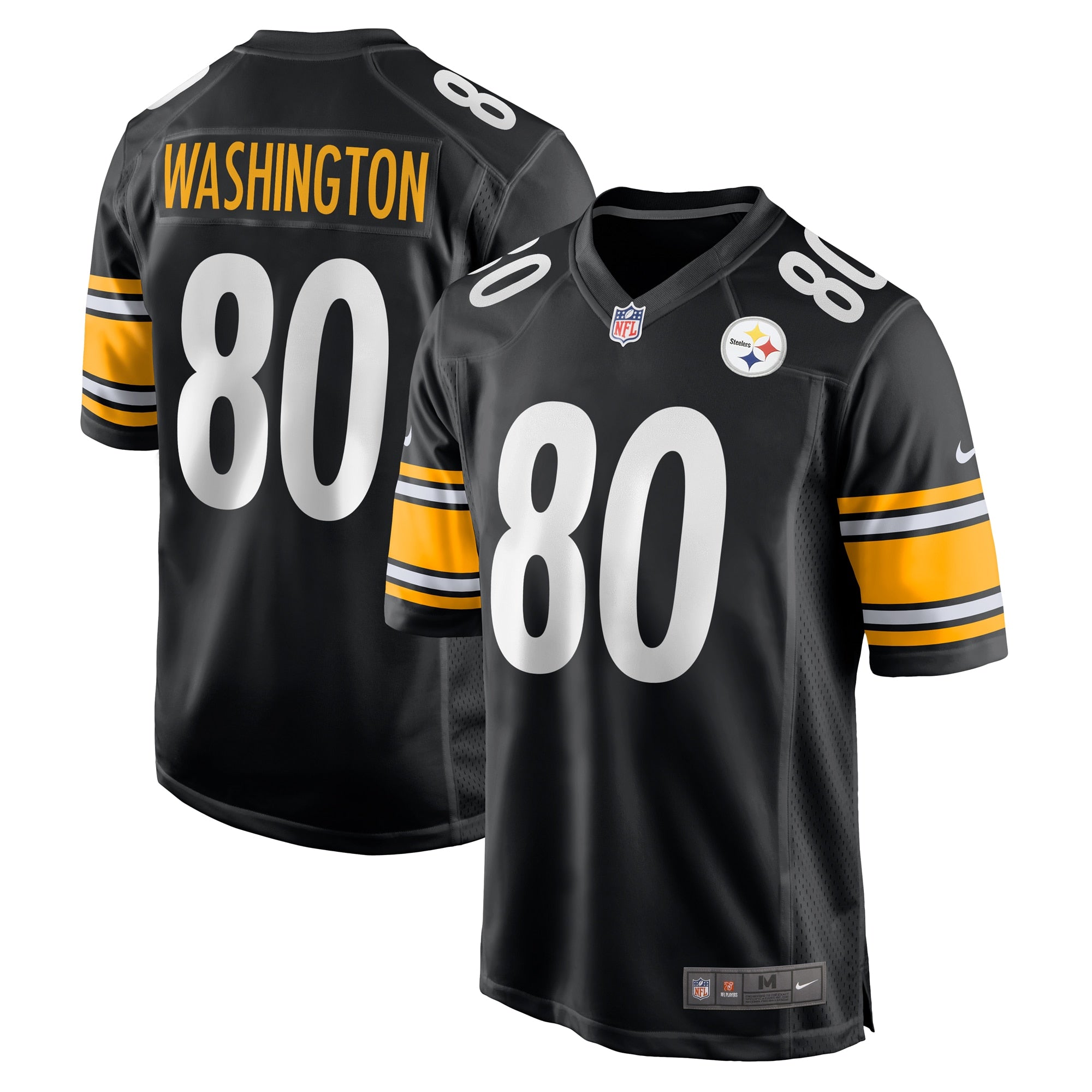 Darnell Washington Pittsburgh Steelers Nike 2023 NFL Draft Pick Game Jersey   Black