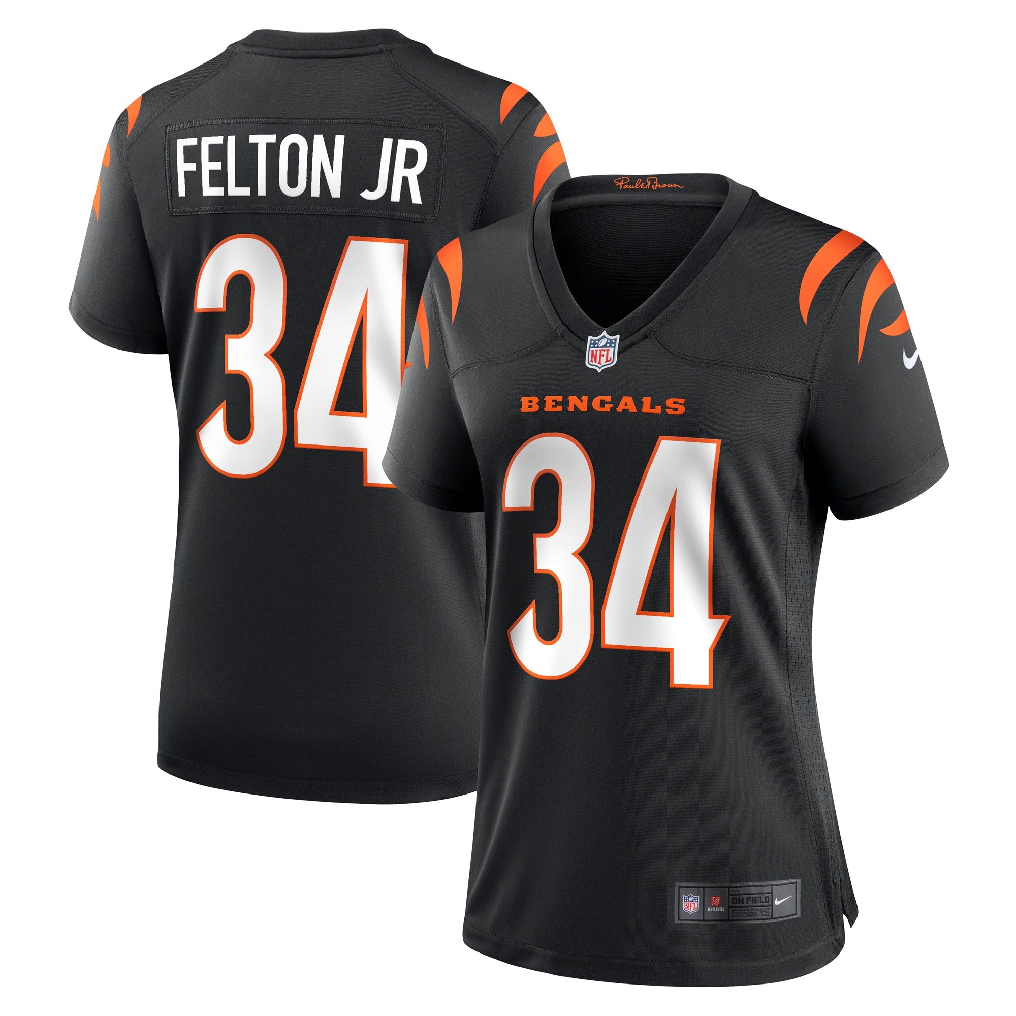 Demetric Felton Jr. Cincinnati Bengals Nike Women s Team Game Jersey    Black