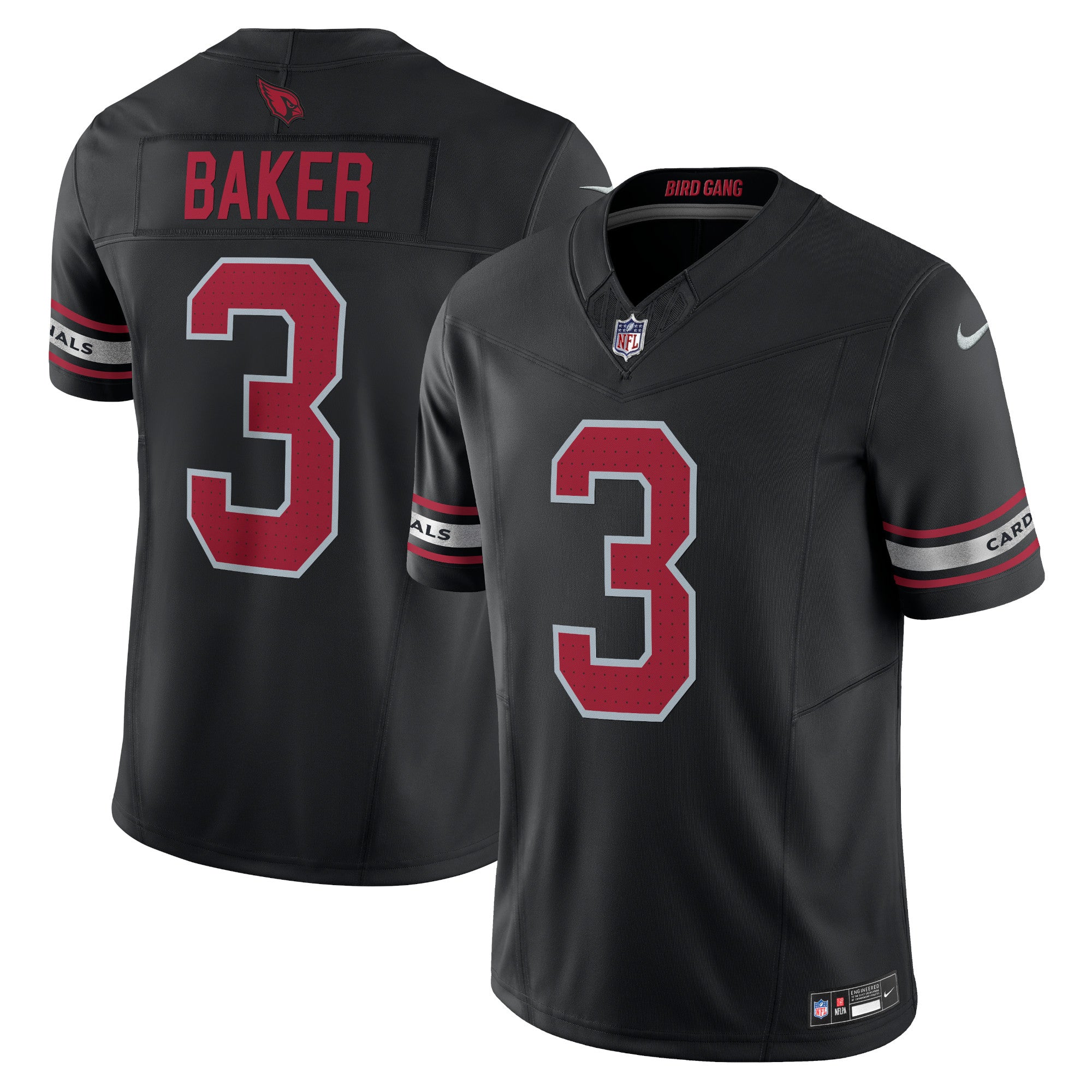 Budda Baker Arizona Cardinals Nike Vapor F.U.S.E. Limited Jersey   Black