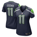Women s Nike Marquise Goodwin College Navy Seattle Seahawks Home Game Player Jersey