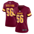 Will Bradley-King Washington Commanders Nike Women s Game Player Jersey   Burgundy
