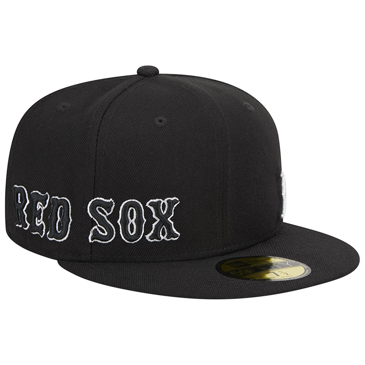 Boston Red Sox New Era Jersey 59FIFTY Fitted Hat - Black