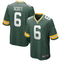 JK Scott Green Bay Packers Nike Game Jersey   Green