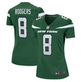 Women s New York Jets Aaron Rodgers Game Jersey   Green