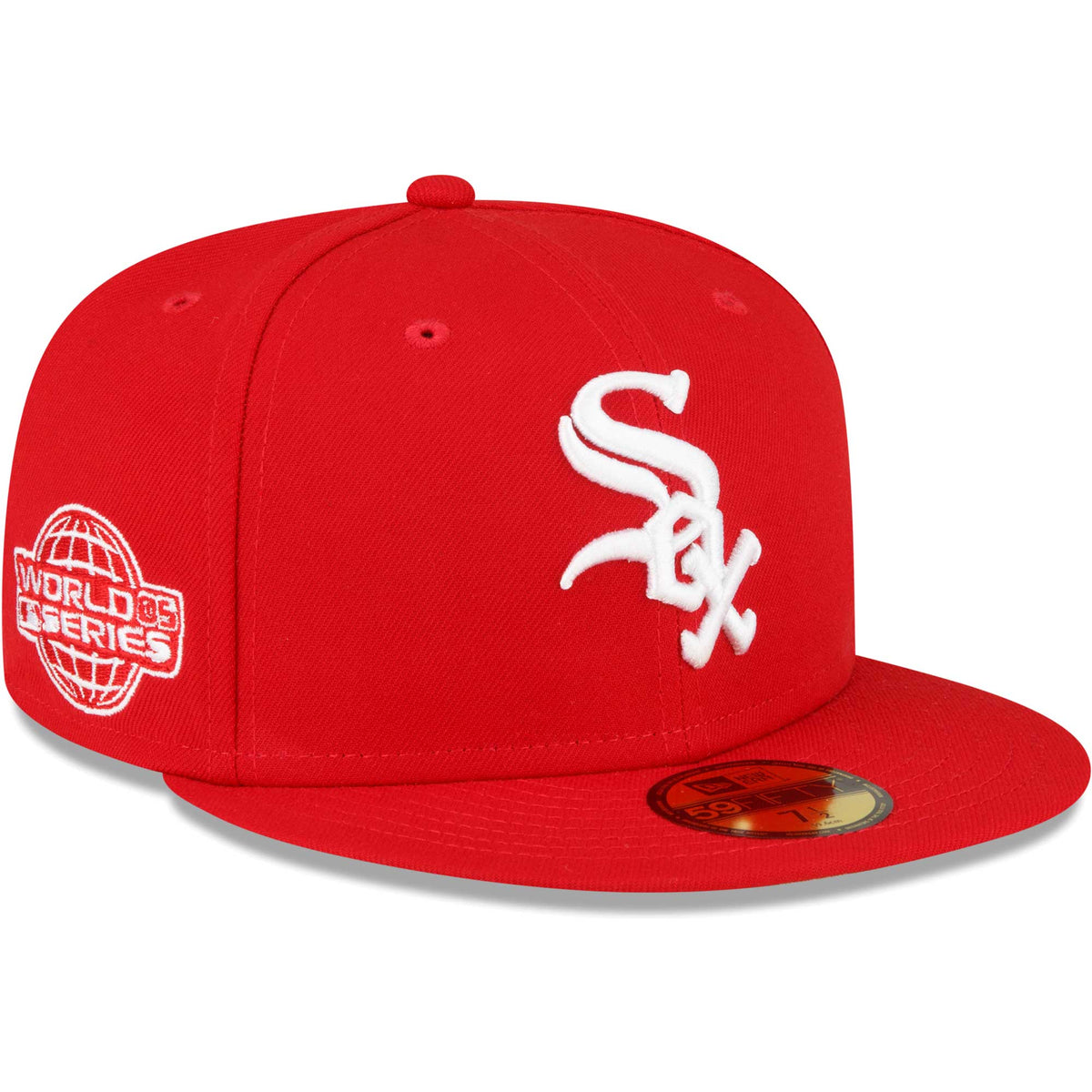 Chicago White Sox New Era Sidepatch 59FIFTY Fitted Hat - Red