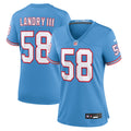Harold Landry Tennessee Titans Nike Women s Oilers Throwback Player Game Jersey   Light Blue